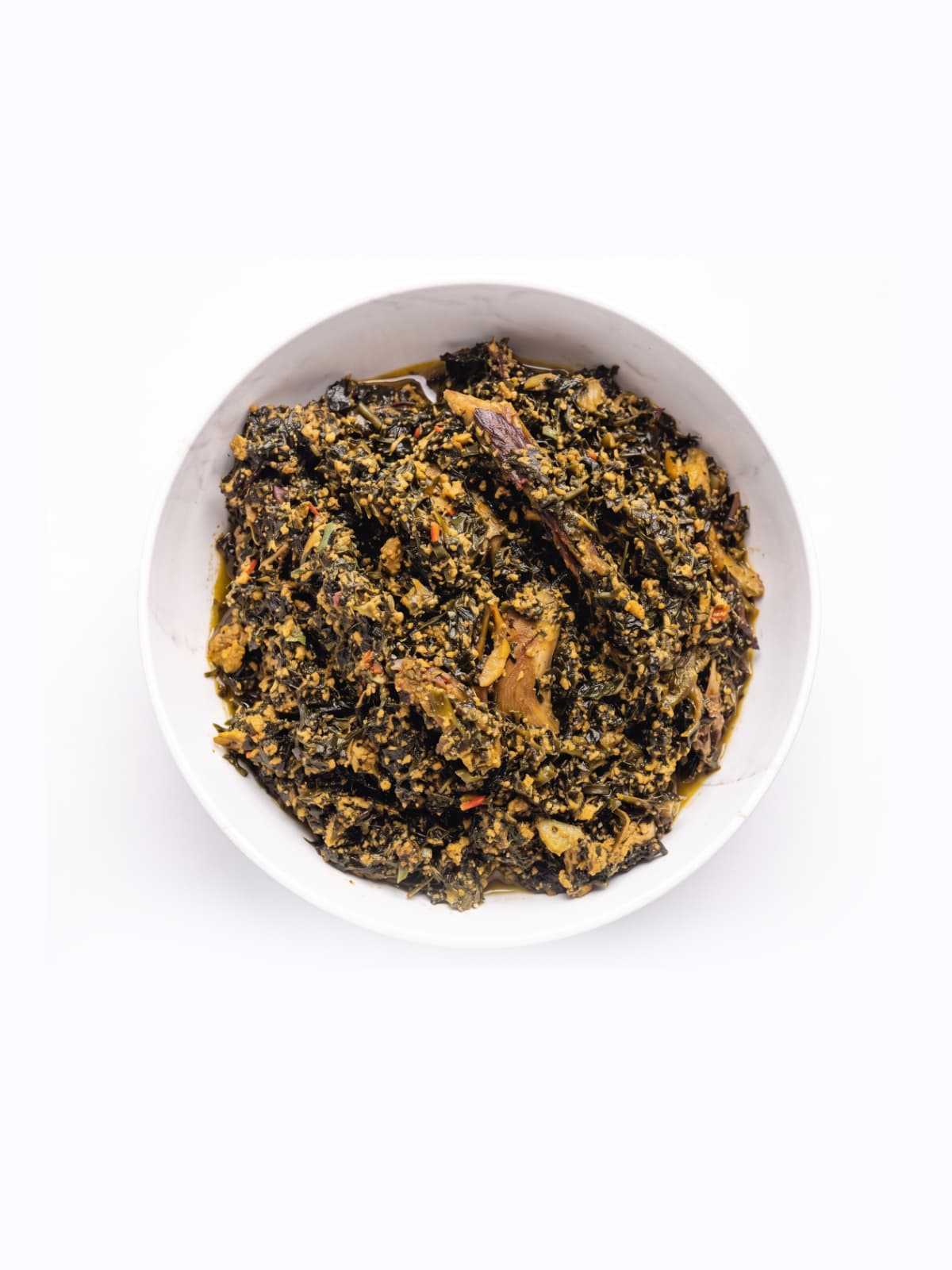 Bitter Leaf Soup Plate